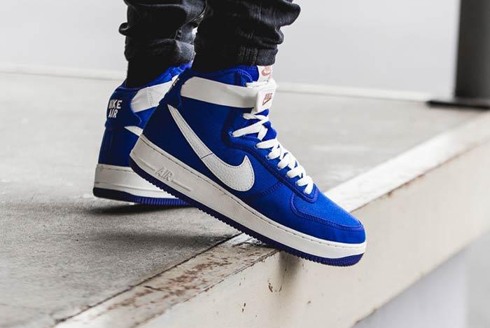 nike air force 1 high retro blue