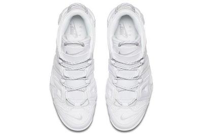 Nike Air More Uptempo Triple White 3