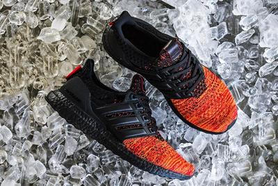 Game Of Thrones Ultra Boost Red Black Side Pair