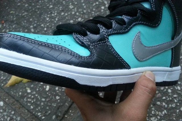 tiffany sb dunk high