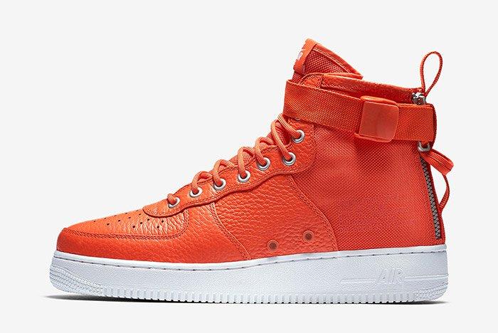 Nike Air Force 1 High (Vivid Orange) - Sneaker Freaker