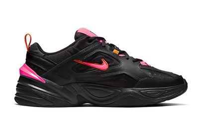 Nike M2K Tekno Black Pink Av4789 008 Lateral Side Shot