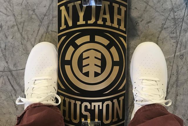 nyjah huston pro model deck