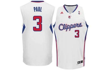 Chris Paul Los Angeles Clippers White Swingman Nba Adidas Jersey 1