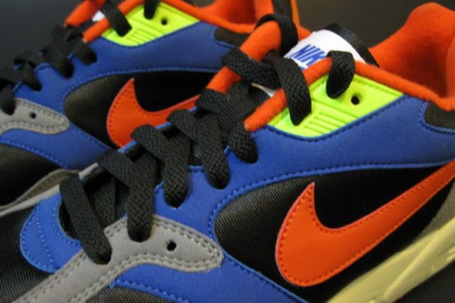 Nike Air Base Ii 2013 Blue Grey Orange Black Details 1