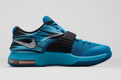 Nike Kd 7 Lacquer Blue Bump 3