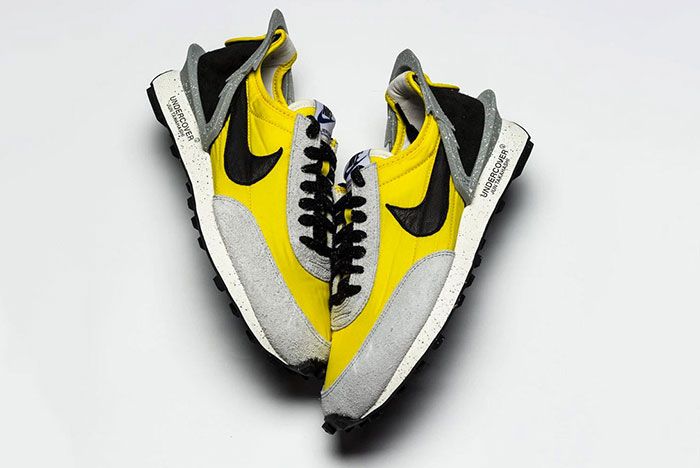 Undercover Nike Daybreak Grey And Yellow Side Shot 4