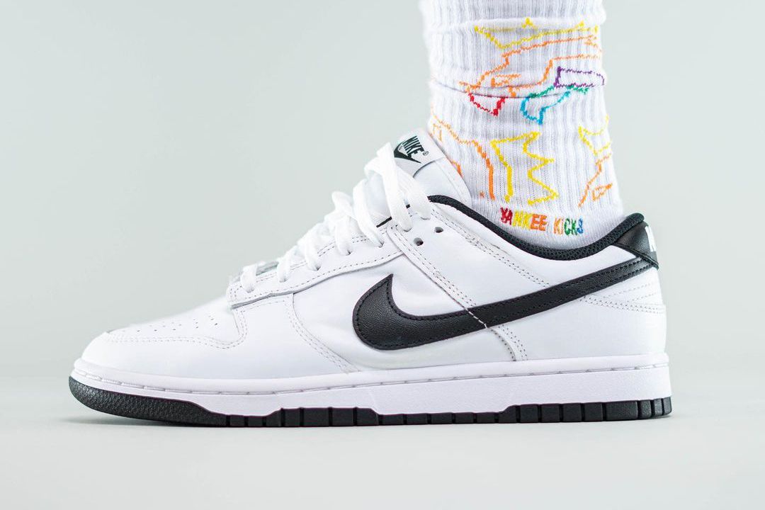 On-Foot: A Clean White and Black Nike Dunk Low - Sneaker Freaker