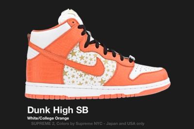 Nike Dunk Sb High Supreme Orange 2003 2
