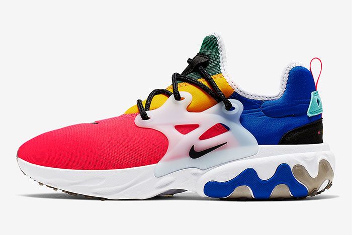Nike React Presto Track Red Ck2956 601 Lateral Side Shot