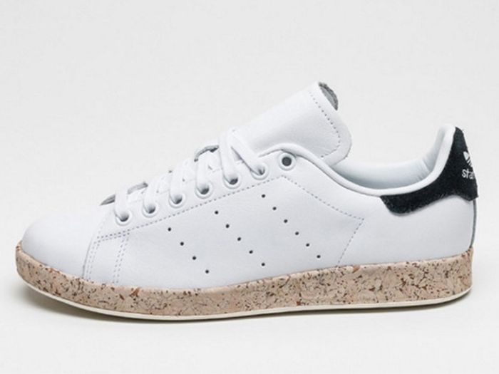 adidas Originals Stan Smith Lux With Cork Sole Sneakers
