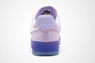 Nike Air Force 1 07 Lux Purple Agate Ct7358 500 Heel