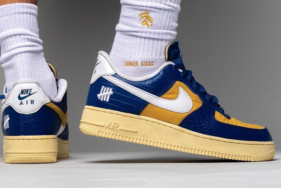 UNDEFEATED x Nike Air Force 1 Joins the ‘Dunk vs AF-1’ Pack on foot