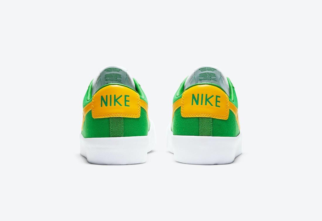 Get Lucky With This Green Nike Sb Blazer Low Gt Sneaker Freaker