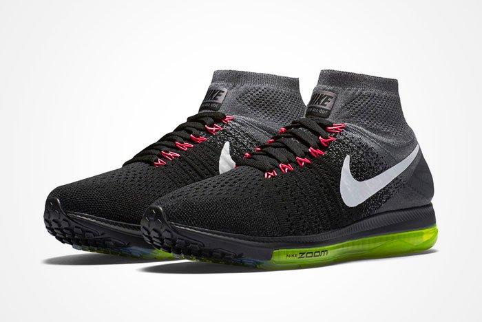 Nike Zoom All Out Flyknit Blackvolt Feature