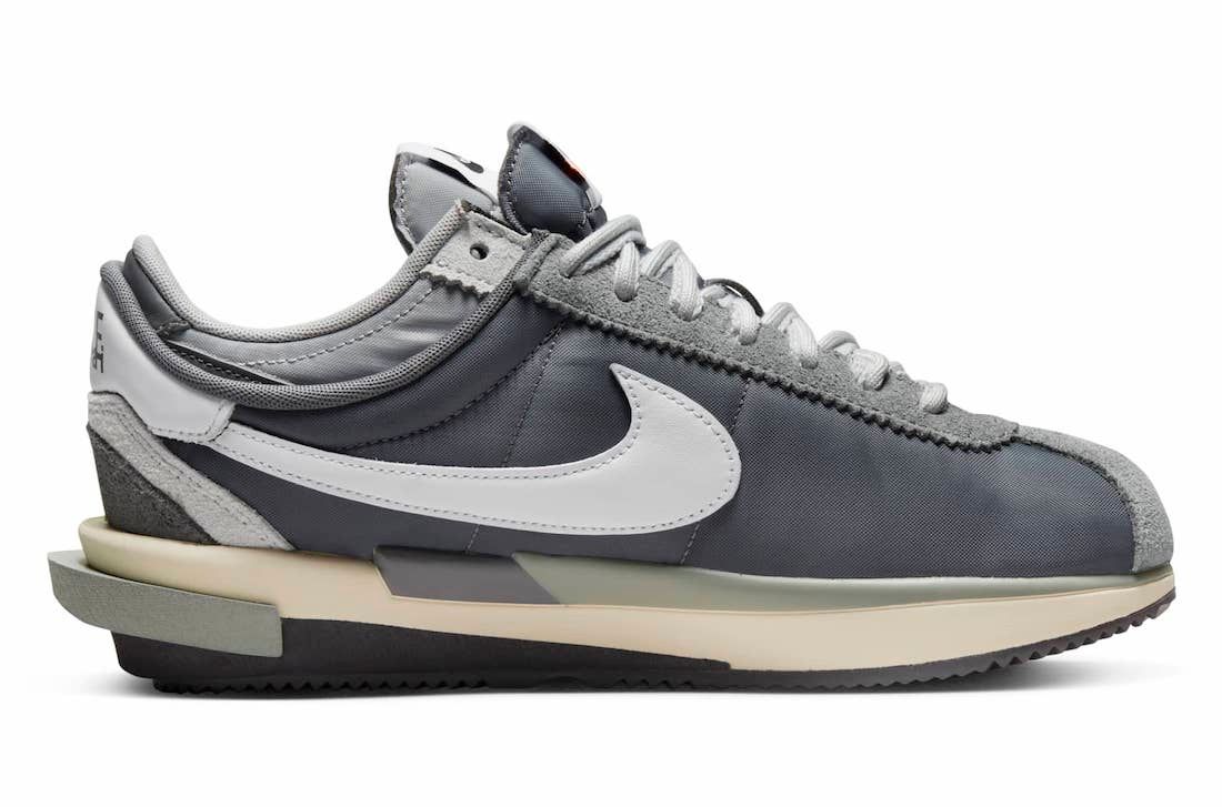 Where to Buy the sacai x Nike Zoom Cortez 'Iron Grey' - Industry News