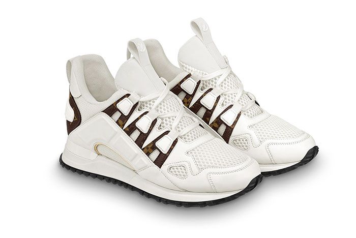 LOUIS VUITTON Runaway Line Low Cut Sneaker Shoes White 1A7WF6