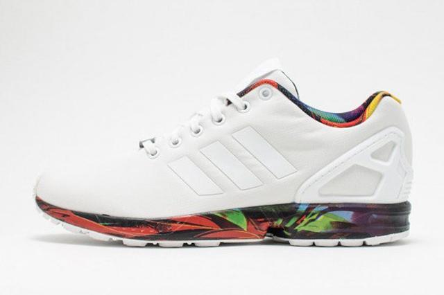 Adiads Zx Flux Printed Sole 3