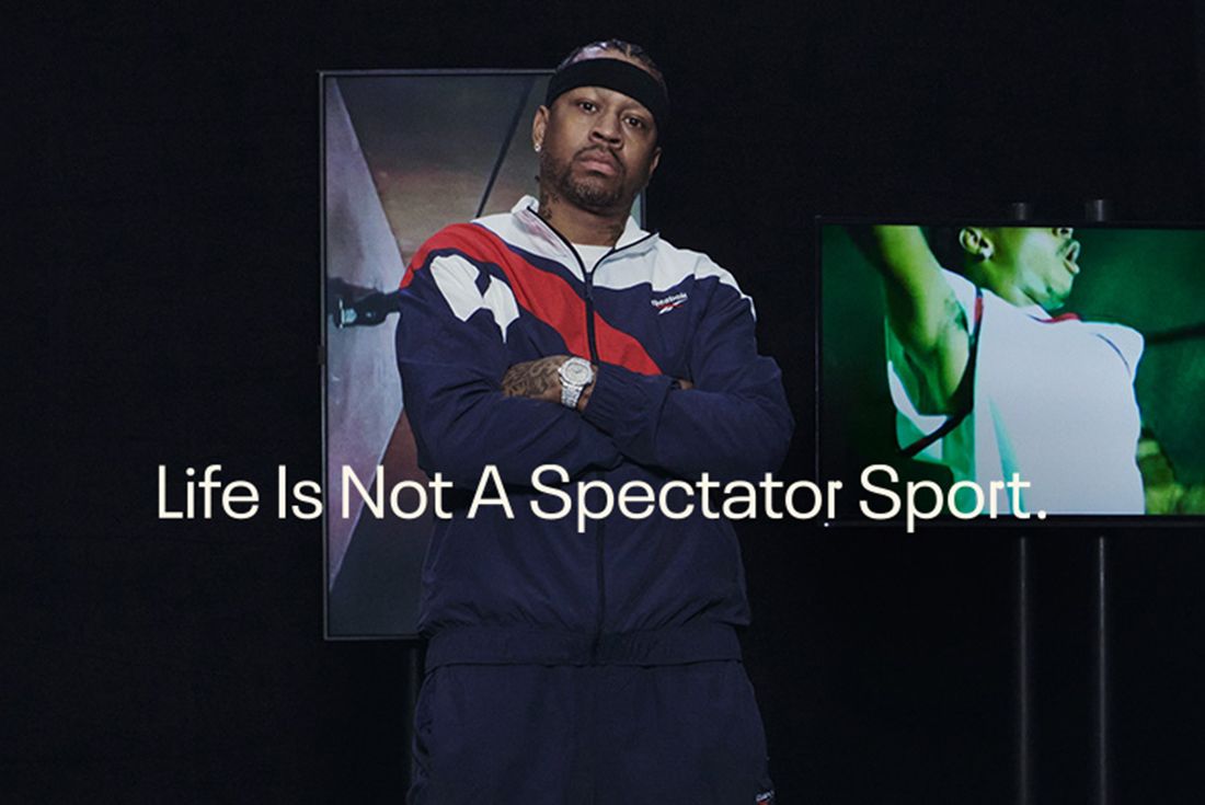 Reebok Life Is Not A Spectator Sport Allen Iverson