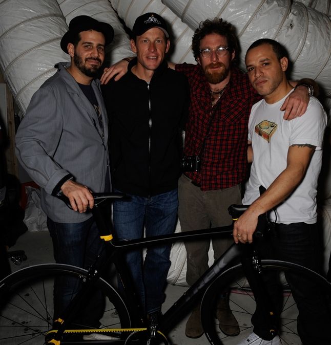 Jose Parla Lance Armstrong Dustin Yellin Dzine 1