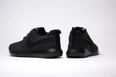 Nike Flyknit Rosherun Black Black 4