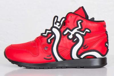 Keith Haring Reebok Classic Leather Mid Lux