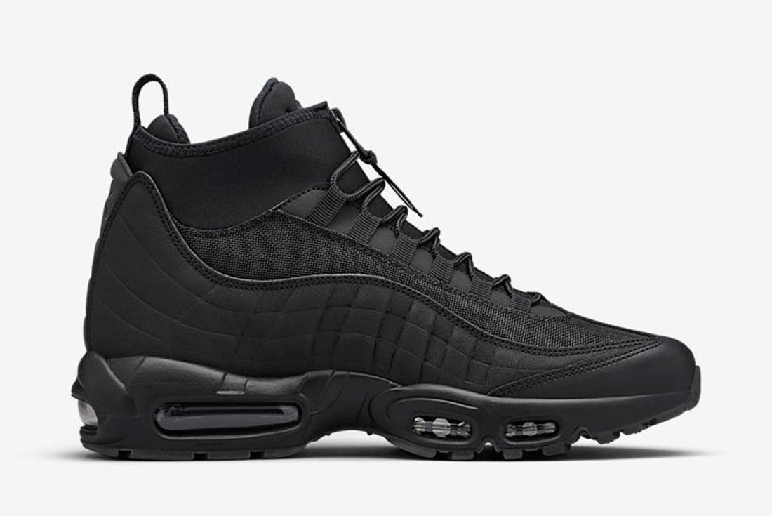 nike 95 sneakerboot black