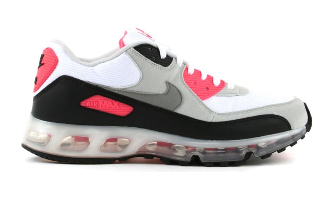 Nike Air Max 90 360 One Time Only Infrared Lateral Side Shot