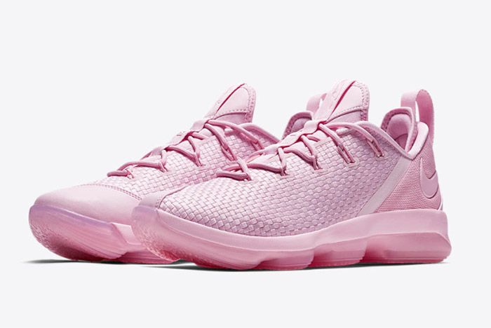 Nike Lebron14 Low Prism Pink 1