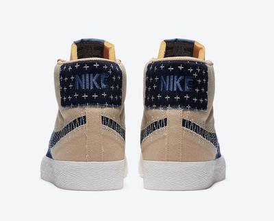 Nike SB Blazer Mid Sesame Heel