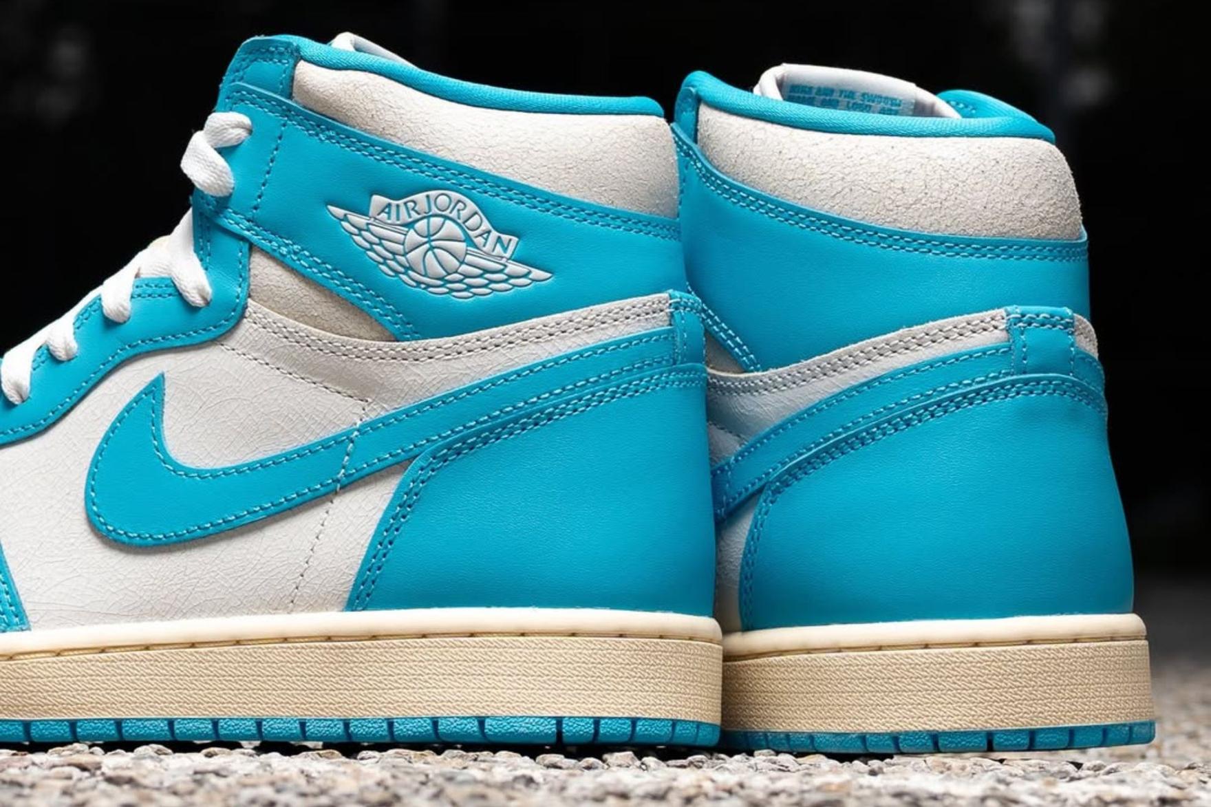 So sánh chi tiết Air Jordan 1 “UNC” 2015 và 2025 Reimagined Hinh anh 4: Hinh anh so sanh Air Jordan 1 UNC 2015 va 2025 Reimagined