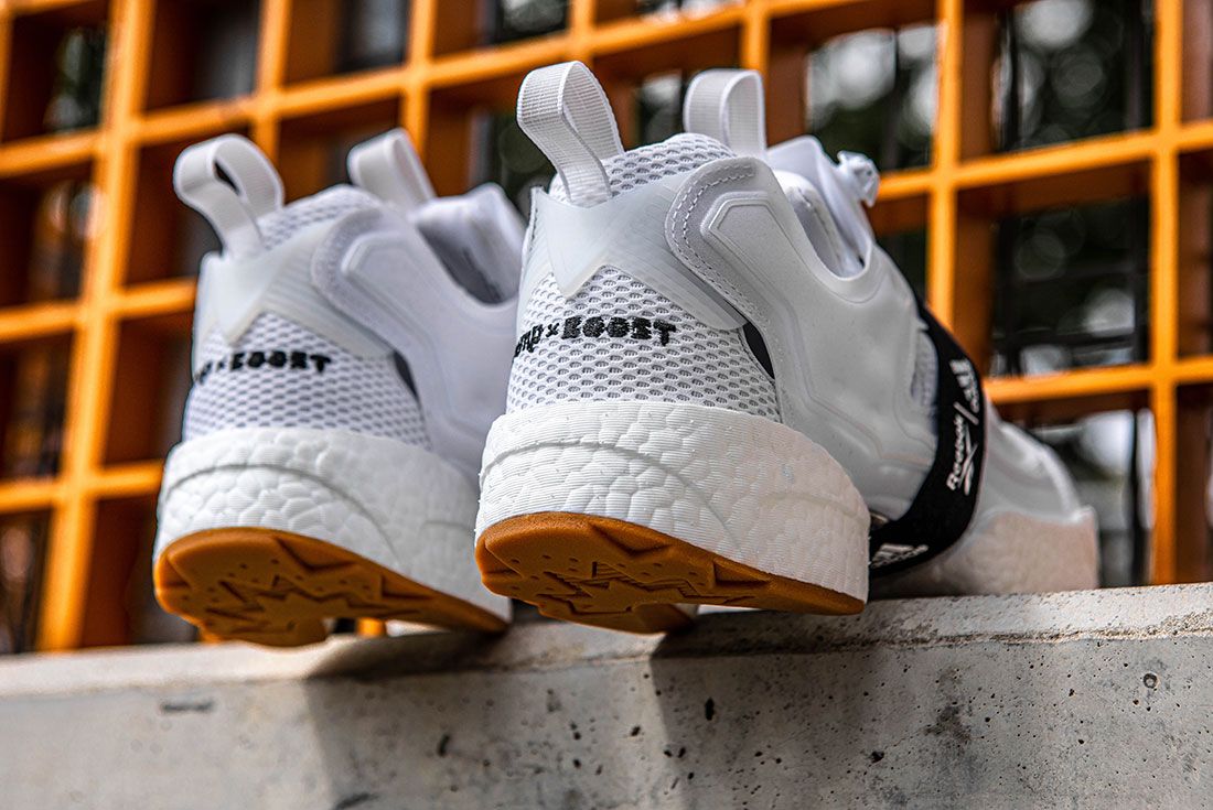 Reebok Adidas Instapump Fury Boost Black And White Pack Exclusive Sneaker Freaker Shot1