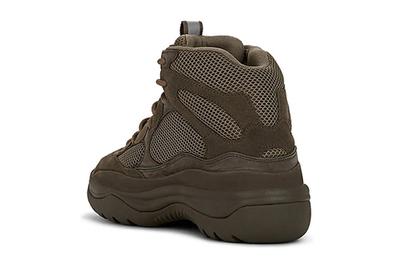 Yeezy Season 7 Military Boot Brown Heel