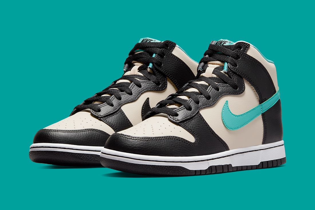 This Nike Dunk High EMB is Inspired by Colourful Courts - Sneaker 