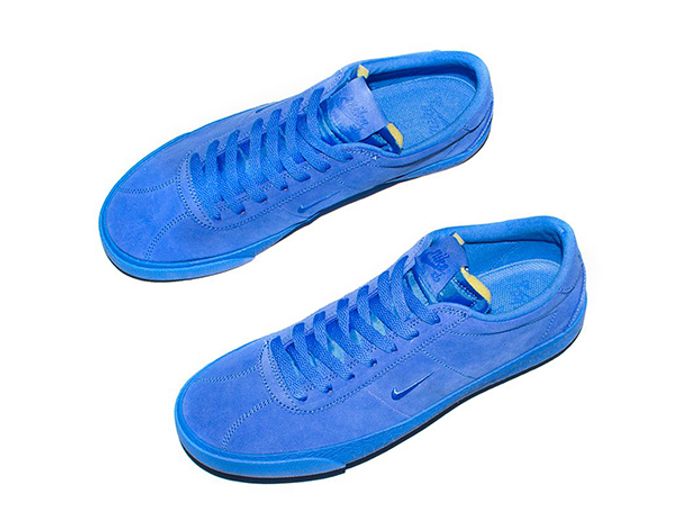 Nike Sb Cover The Bruin In Blue Suede Sneaker Freaker