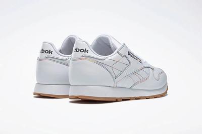 Reebok Pride Pack White Classic Leather Back View