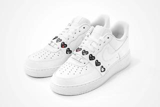 nike air force 1 comme des garcons heart