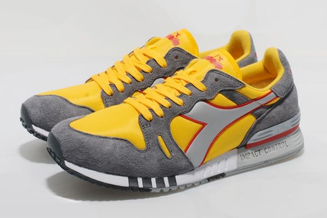 Diadora Heroes Size Exclusive Yellow Pair 1