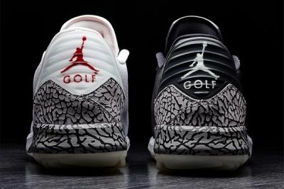 Jordan Adg Spikeless Golf Shoe White Black Cement Release Date Heel