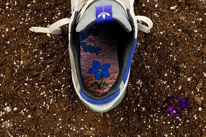 Packer Adidas Consortium Zx 9000 Violet Meadow Release Date Insole