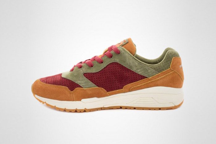 Kangaroos Ultimate Leather (Brown/Red) - Sneaker Freaker