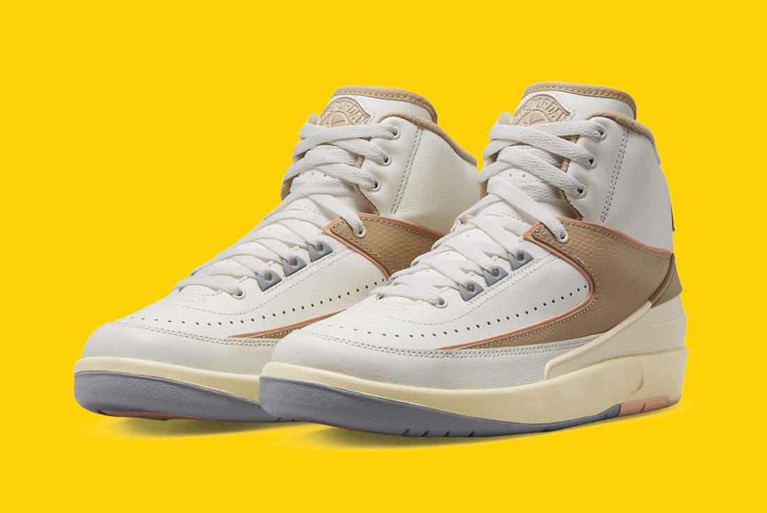 Gold Nike Air Jordan 2 Quai 54 special edition