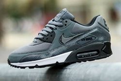 Nike Wmns Air Max 90 Pure Platinumdark Grey Black Thumb