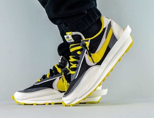 On-Foot: UNDERCOVER x sacai x Nike LDWaffle ‘Bright Citron’ - Sneaker ...