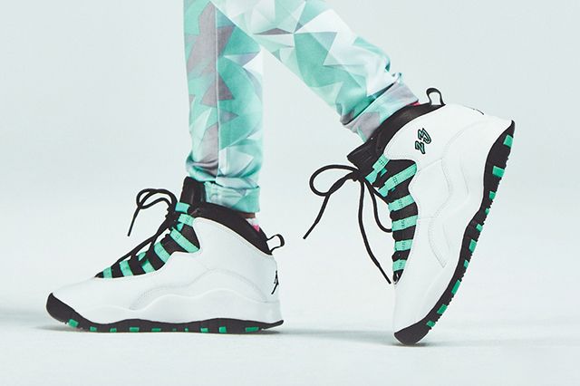 Jordan 10 verde best sale