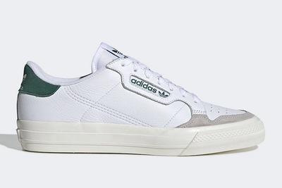 Adidas Continental Vulc White Green Right