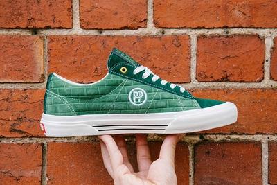 Vans Pass Port Sid Pro Bomber Pack Green Red Side