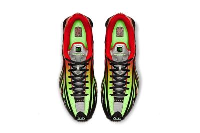 Neymar Nike Shox R4 Collaboration Official Black Red Green Release Date Top Down