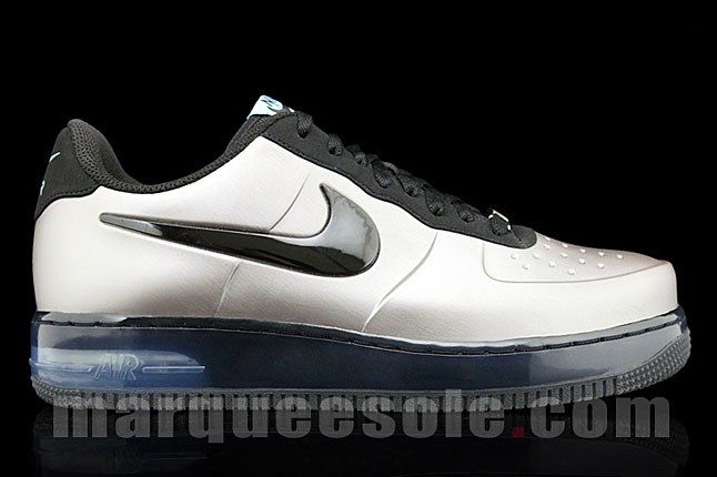 silver air force 1 foamposite