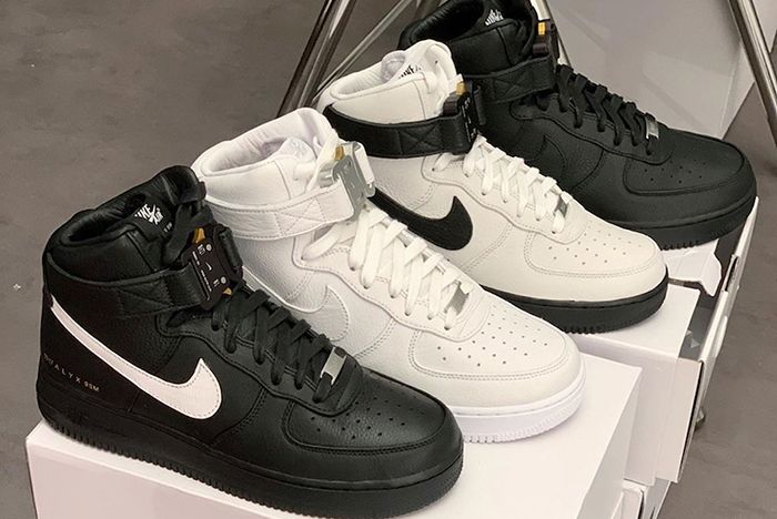 公式正規品!★NIKE AIR FORCE 1 HIGH X ALYX WHITE & BLACK Buy 1017 ALYX 9SM x Air Force 1 High 'White Black' - CQ4018